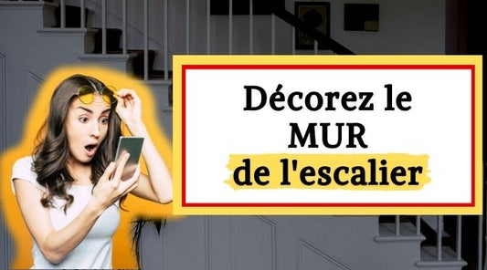 Comment Décorer le mur escalier